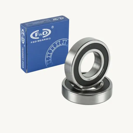 [FD62042RS] F&D 6204 2RS (2RS-Rubber Seal) Deep Groove Ball Bearing Pack of 2