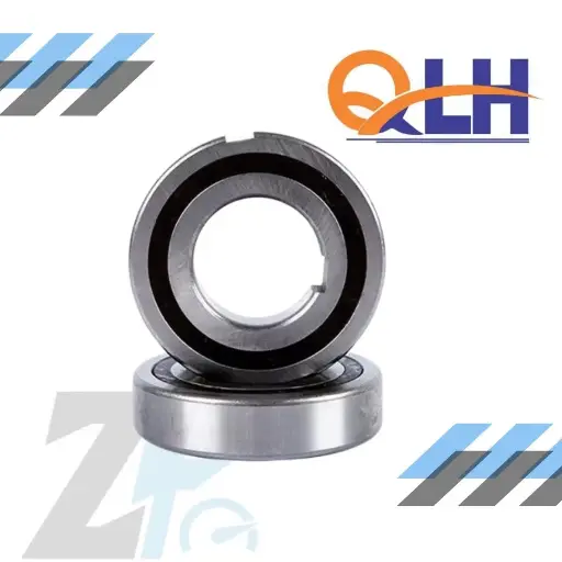 [QLHCSK17PP] CSK 17 PP QLH One Way Clutch Bearing – 17mm, Dual Groove, Double Seal,  Inner & Outer Ring Keyways